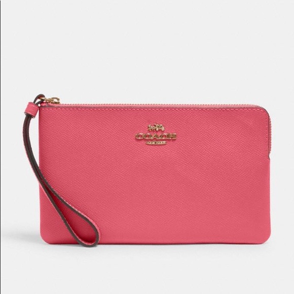 Coach Large Corner Zip Wristlet - Picture 3 of 12